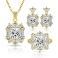 Gold-beschichtet (weißer Diamant)